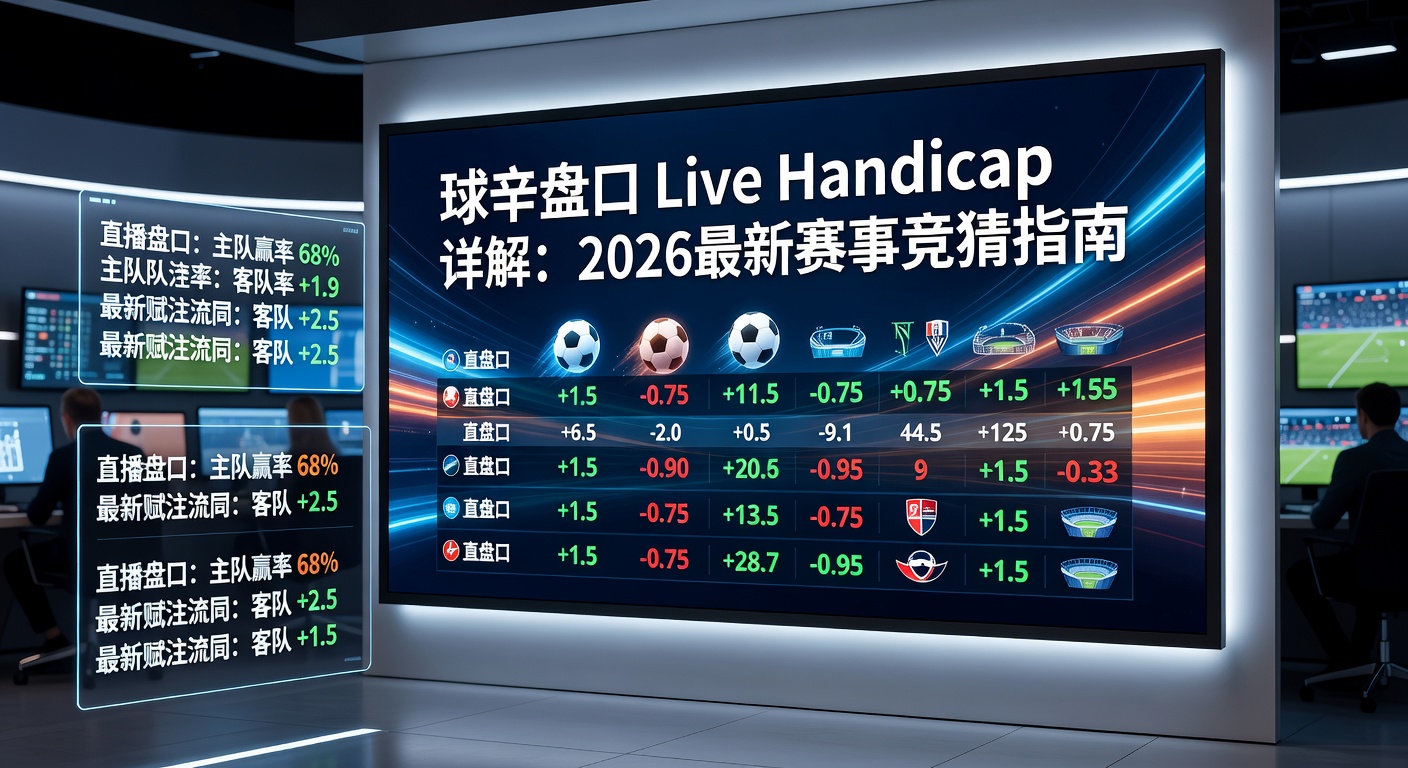 滚球盘口 live handicap 详解技巧