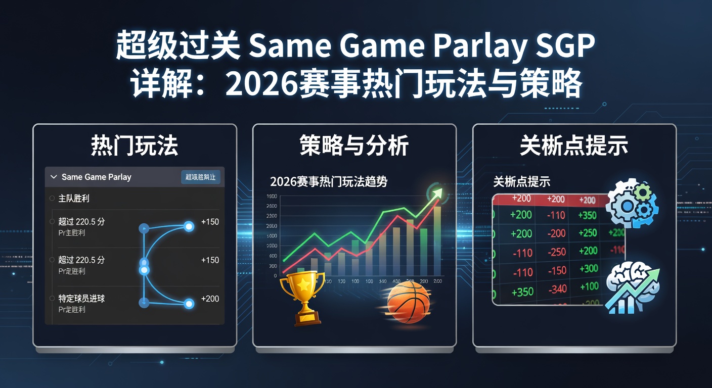 超级过关 Same Game Parlay SGP：赛事分析攻略
