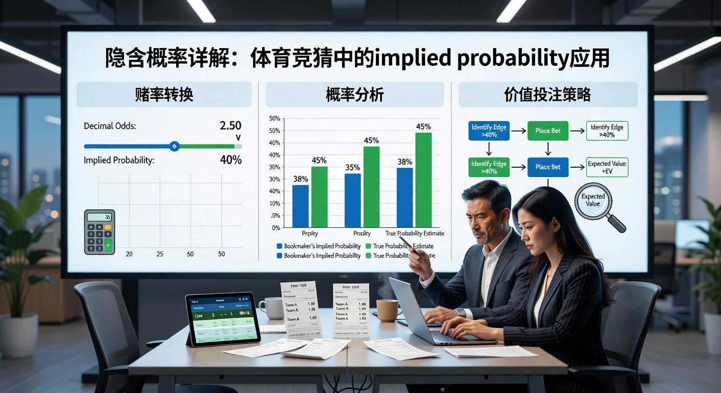 隐含概率 Implied Probability：体育赛事分析指南