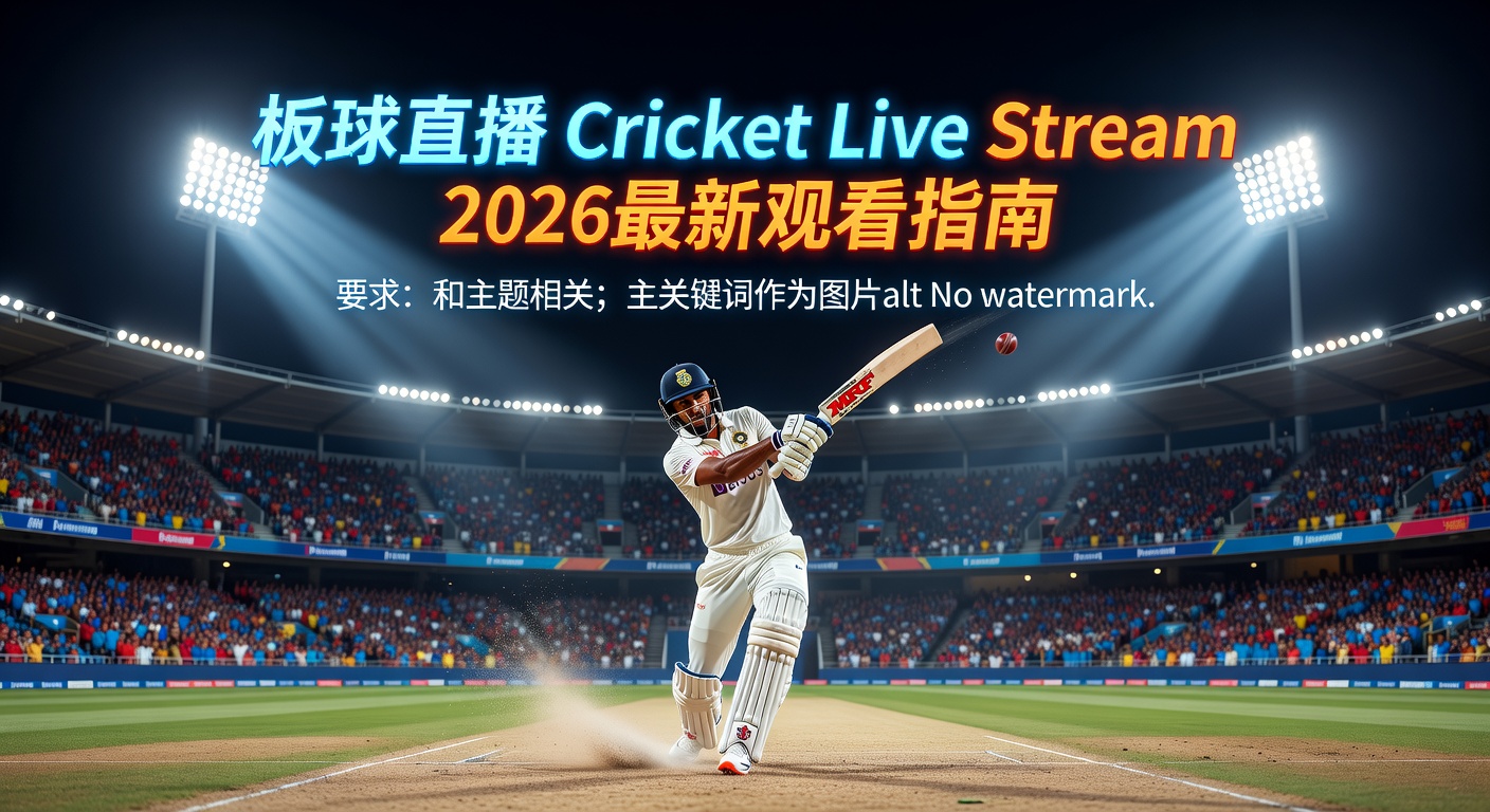 板球直播 Cricket Live Stream 2026免费观看指南